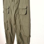 Honey Peach cargo tapered trousers pants army green size M NWT Size M Photo 3