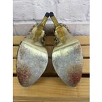 Bebe Y2K Safari Textured Leopard Print Party Wear Platform Stilettos Size 7M Photo 4