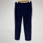 Eileen Fisher  Navy Blue Pull On Trouser Dress Pants Womens PS Career Preppy Photo 3