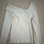 Lillusory Off The Shoulder Sweater White Size XS Photo 0