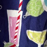 Nick & Nora  Holiday Cheer Fun Christmas‎ Cocktails Nightshirt Flannel Size XL Photo 6