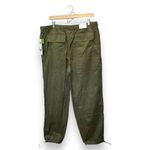 Tinseltown NWT  Women's Sz L/0X Green Parachute Pants Drawstring Cuffs‎ Pockets Photo 2