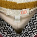 Gianni Bini Striped Sleeveless Lined Sweater Dress Bodycon Jewel Tones Large NEW Photo 3