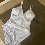 Tempt Me Women One Piece Tummy Control Swimsuits Push Up Bathing Suits Cutout Mesh Front Cross Swimwear Photo 7