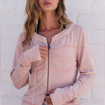 Free People Focus Zip Up Ballet Slipper Size Small Pink Photo 0