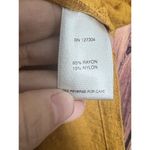 John Mark  Yellow Tunic Top Blouse M 3/4 Sleeve Lagenlook Buttons Photo 4