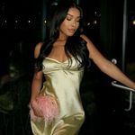 ZARA dress maxi Midi sage Lingerie light olive green satin Effect Wedding Party Coctail Photo 4