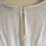 Hollister White Summer Front Tie Eyelet Lace Romper Shorts Photo 11