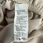 Revamped  Shirt Womens XS Beige Bell Sleeve Lace Off The Shoulder Crop Neutral‎ Photo 6