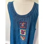 White Stag Vintage Teacher Denim Overall Dress Photo 2