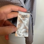 FootJoy  grey polkadot golf logo long sleeve polo shirt Photo 4