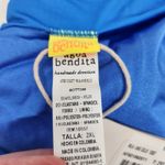 Agua Bendita  Mila Bikini Bottom in Aine Blue Size 2XL NWT Photo 5