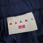 NEW Marni X Uniqlo Corduroy Wide Fit Pleated Pants in Navy Blue Size XS Photo 11