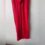 Set Active  Red Seamless Ribbed Sleeveless Tank Activewear Jumpsuit Size Small‎ Photo 5