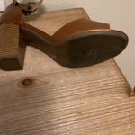 Parker & Sky Elegant Tan Block Heel Sandals ankle Photo 5