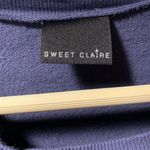Sweet Claire Cold Shoulder Sweatshirt Photo 2