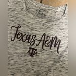 Womens texas A&M university black white heathered short sleeve shirt Photo 1