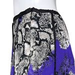 Sassy Doll Creations Skirt Women XS Purple Black White Snake Print Casual Office Photo 4