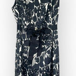 Jessica Howard  Women’s Size 12 Black White A Line Sleeveless Knee Length Dress Photo 0