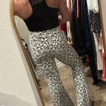 Free People Patterned Flare Jeans Photo 4