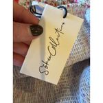 Sokie Collective Shirt Women Small Greenwich Floral Puff Sleeve Smocked Top NWT White Photo 6