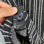 Urban Outfitters Women's Black & White Textured Striped A-line Skirt Size S Photo 7