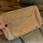 Tignanello Rattan Woven Leather Trim Crossbody/Shoulder Bag Purse Pocketbook Photo 5