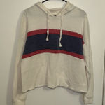 Pink Rose Crop Hoodie Photo 0