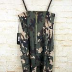 Dolls Kill Camo Dress Womens M Army Green Mini Cyber Poster Grl Girl Punk Rave Photo 8