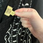 True Craft Black & White Long Sleeve Top Photo 2