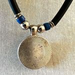 Hatton Football Jersey Pendant Necklace Blue Photo 4