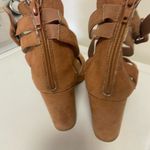 Free People Faryl Robin Tan heels triple straps Sandals size 10 Photo 2