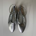 Jeffrey Campbell Tippy Ballet Flats Silver 8.5 Photo 2