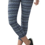 Lululemon Wunder under crop leggings size 4 twist sapphire space dye high rise Photo 0