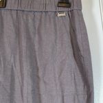 Anne Klein Women's  Brown Linen Blend Pockets Cuffed Pants Size XL EUC #0418 Photo 2