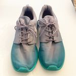 Nike Womens Size 10 Roshe Run Print Iron Blue Grey Ombre Running Sneaker Low Top Photo 1