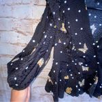 The Kooples Mixed Print Butterfly Faux Wrap Top in Black Size Small Photo 3