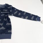 LL Bean Blue Gray Lightweight Pullover Crew Neck Sweater Fleece Size MEDIUM Photo 8