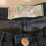 Fared Size 3 Black Faded Jean Butt Lifter Bermuda. New With Tags Photo 5