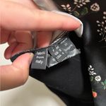 Derek Lam  Black Floral Blouse Photo 3