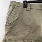 Torrid 3.5 Inch Military Stretch Twill Mid-Rise Shorts plus sz 20 NWT army green Photo 1