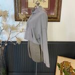 Free People  We The Free Kitty Half-Zip Cotton Pullover in Frosted Earth Sz L 💛🎀 Photo 6