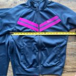Nike  The Athletic Dept Womens Y2K Tracksuit Navy/Purple Activewear Set Sz M/L Photo 2