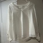 Cupshe White Long Sleeve Blouse Photo 0