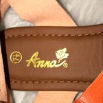 a.n.a  Orange Strappy Double Ankle Strap Sandals Photo 5