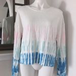 Splendid Tie Dye Loungewear Top Long Sleeve Sweatshirt Size M NWT $148 Photo 5