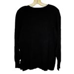 Liz Claiborne  Black Chevron Sweater nwt Photo 3