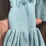 ZARA women’s Ruffle knit sweater with Bow Photo 9