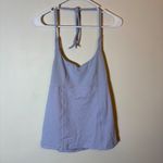 Lululemon  Wandering Yogi Tank Light Lavender Halter Open Back‎ Braided Strap 8 Photo 2