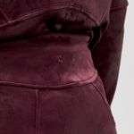 Lululemon NWT Scuba High-Rise Mini Skirt Velvet; Size L Color: Garnet Photo 3